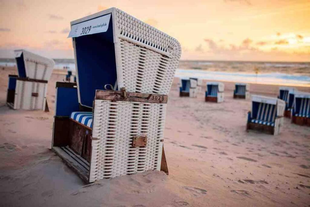 Gemuetliche Wohnung Unter Reet Mit Pool Und Sauna In Keitum Exteriér fotografie