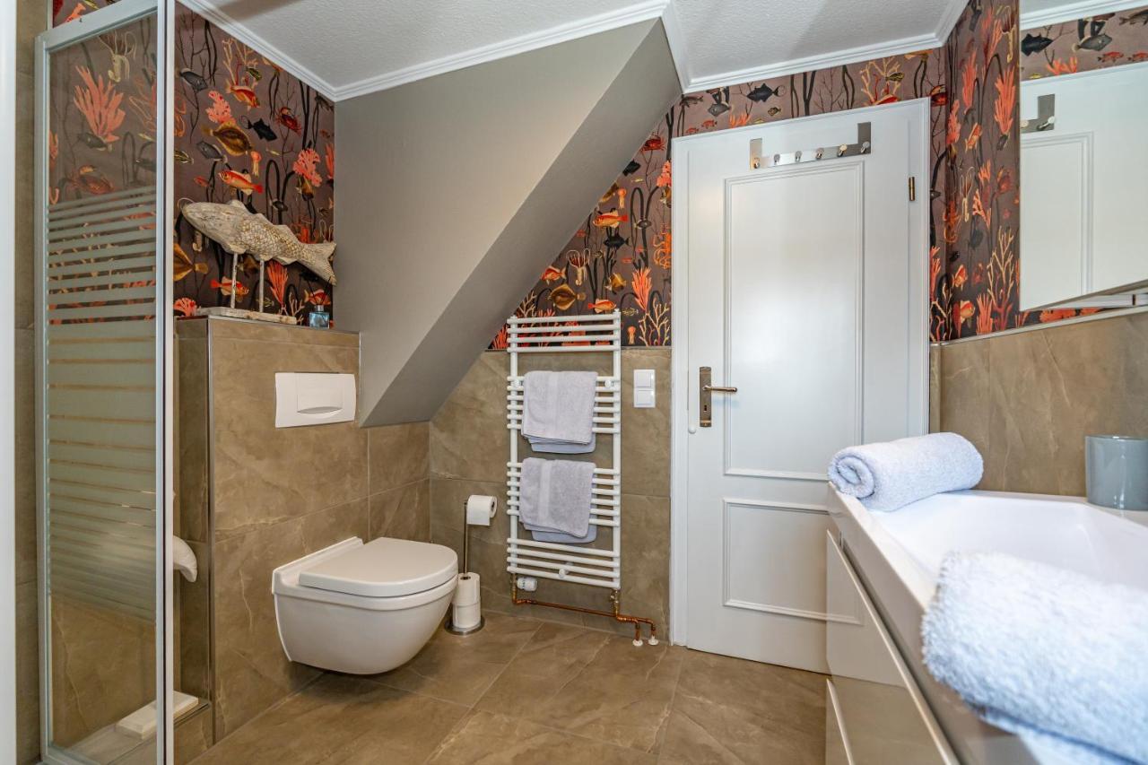 Gemuetliche Wohnung Unter Reet Mit Pool Und Sauna In Keitum Exteriér fotografie