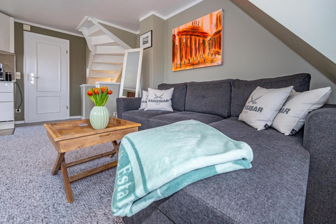 Gemuetliche Wohnung Unter Reet Mit Pool Und Sauna In Keitum Exteriér fotografie
